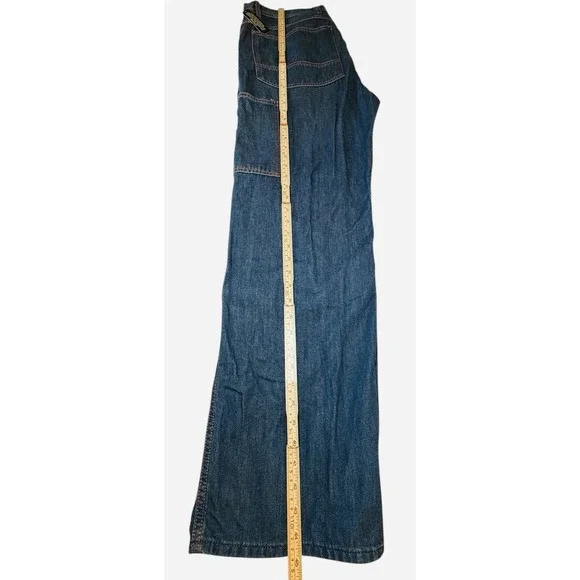 Polo Jeans Co Ralph Lauren Double Knee Sum Jean Men's 36x32 Blue Denim